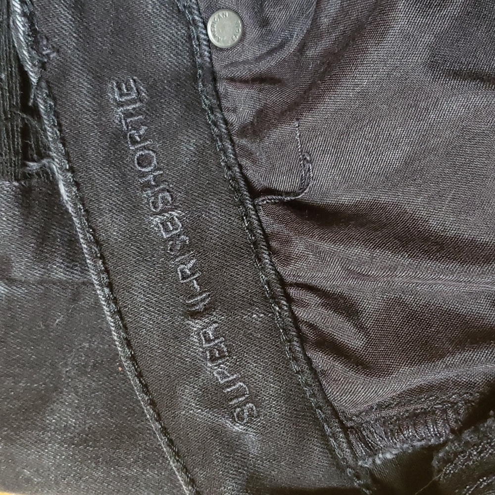 Distressed High Rise Shorts - Picture 3 of 5